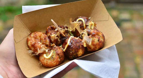 Tempura Battered Monk Cheeks with an Asian Dip