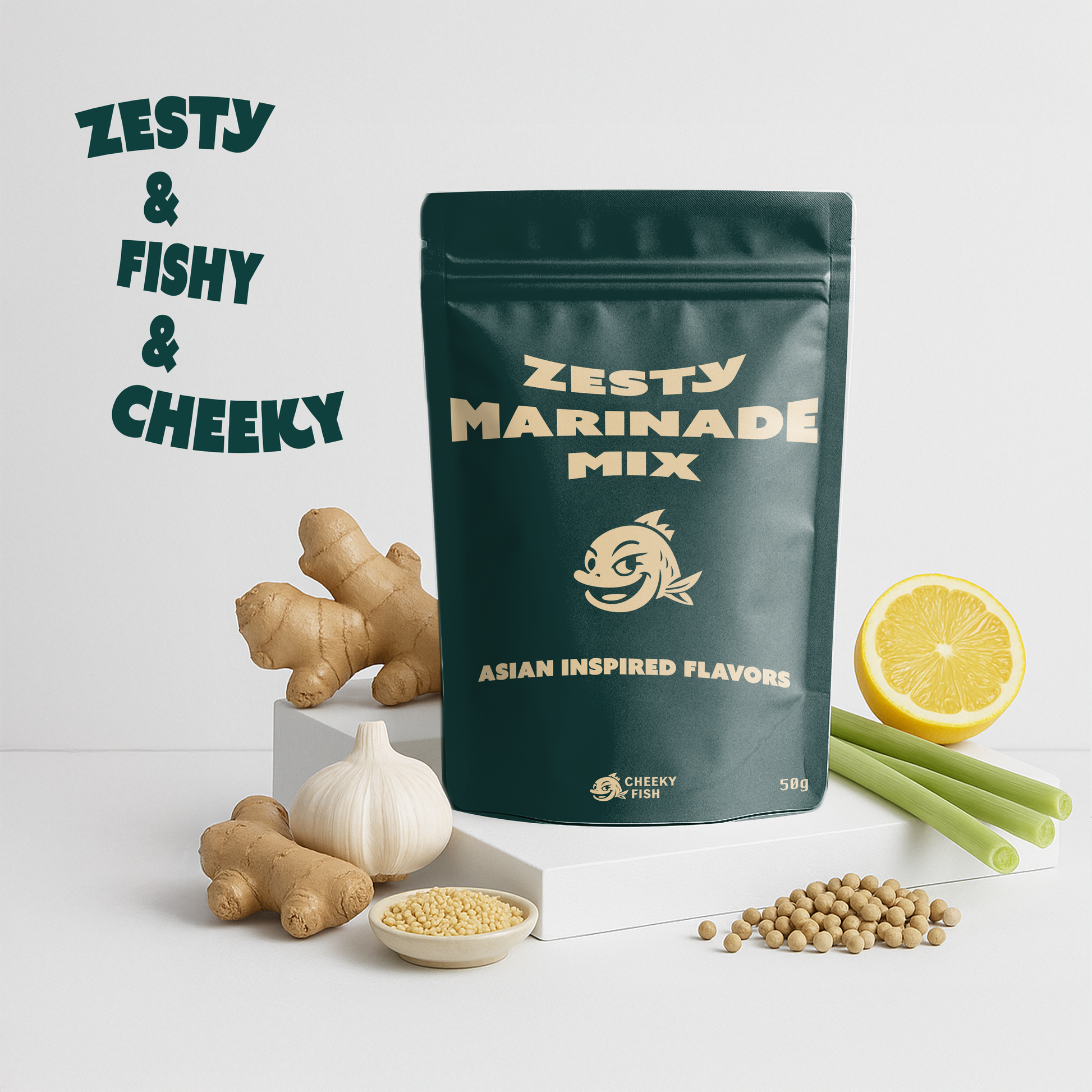Asian-Inspired Zesty Marinade Mix - 50g