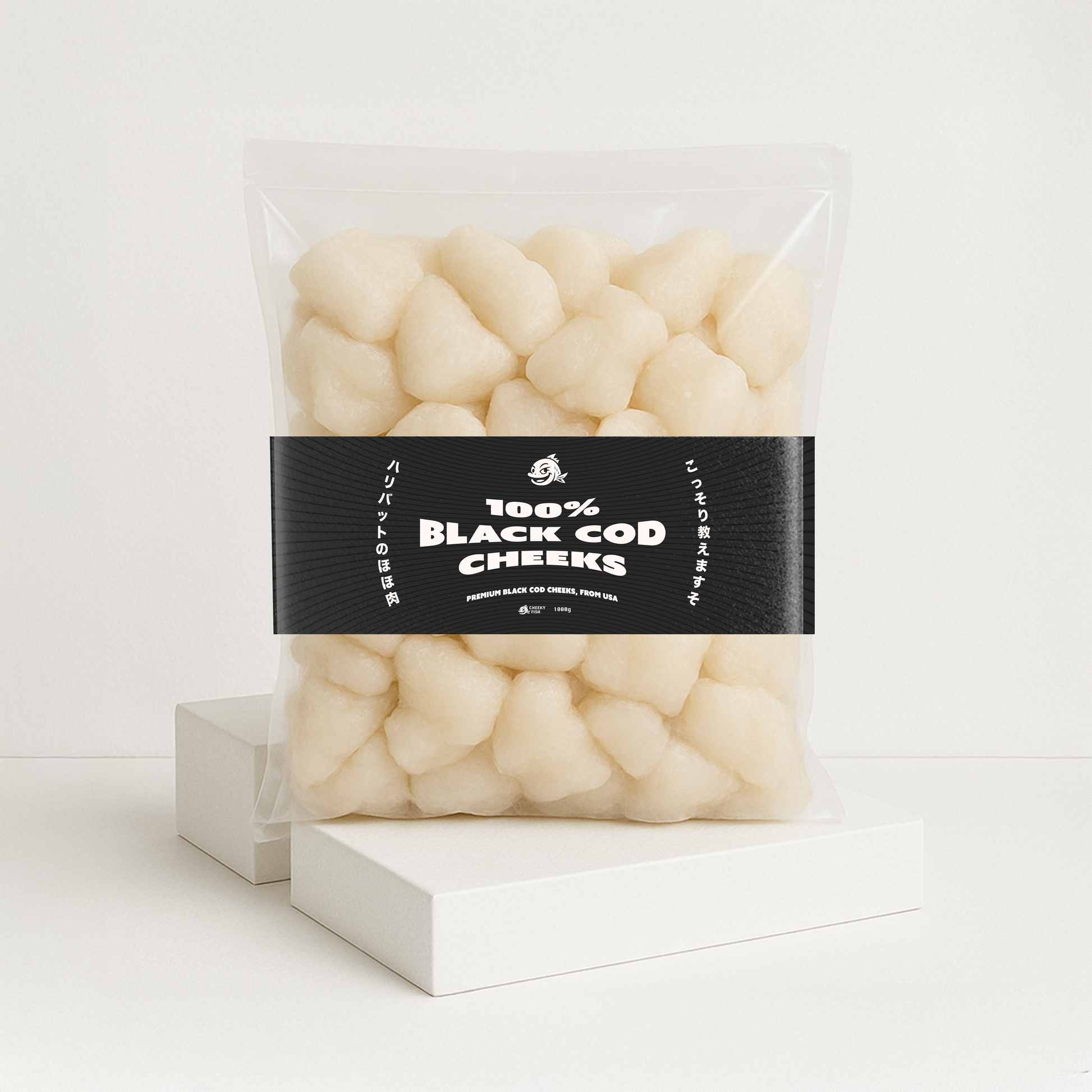 Black Cod Cheeks - 1kg